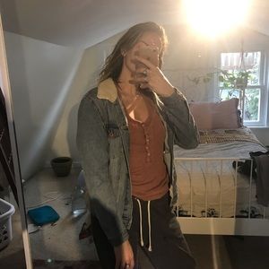 Sheerling Denim Jacket